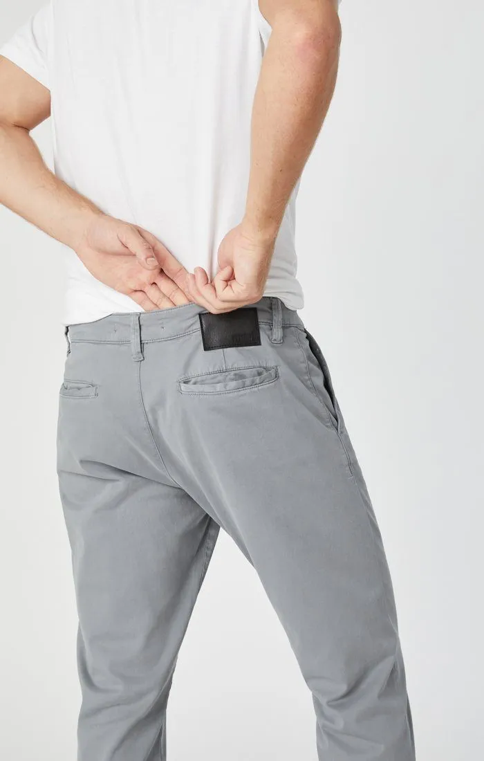 PHILIP RELAXED STRAIGHT CHINO IN SHARKSKIN TWILL