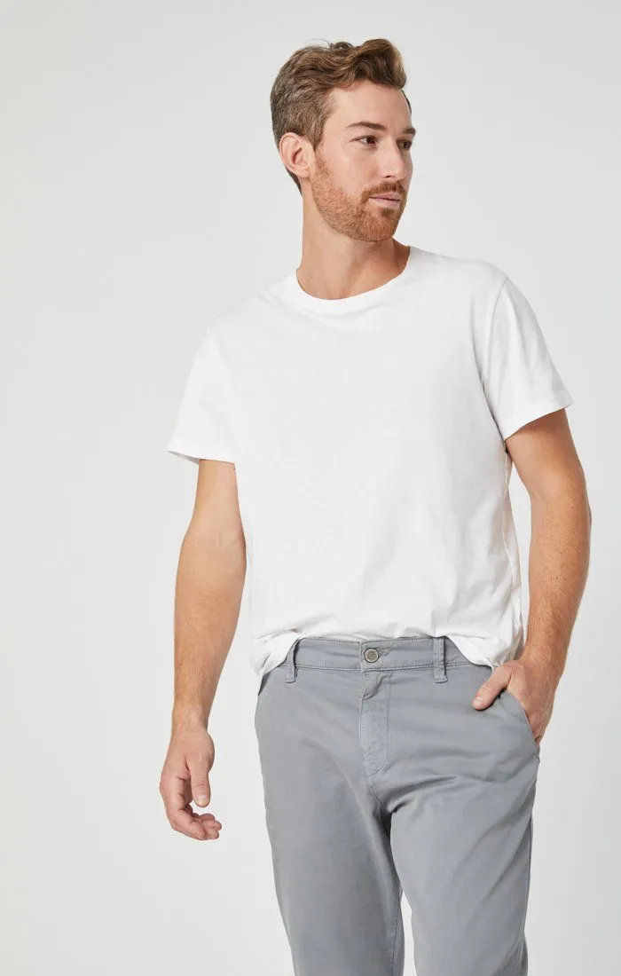 PHILIP RELAXED STRAIGHT CHINO IN SHARKSKIN TWILL