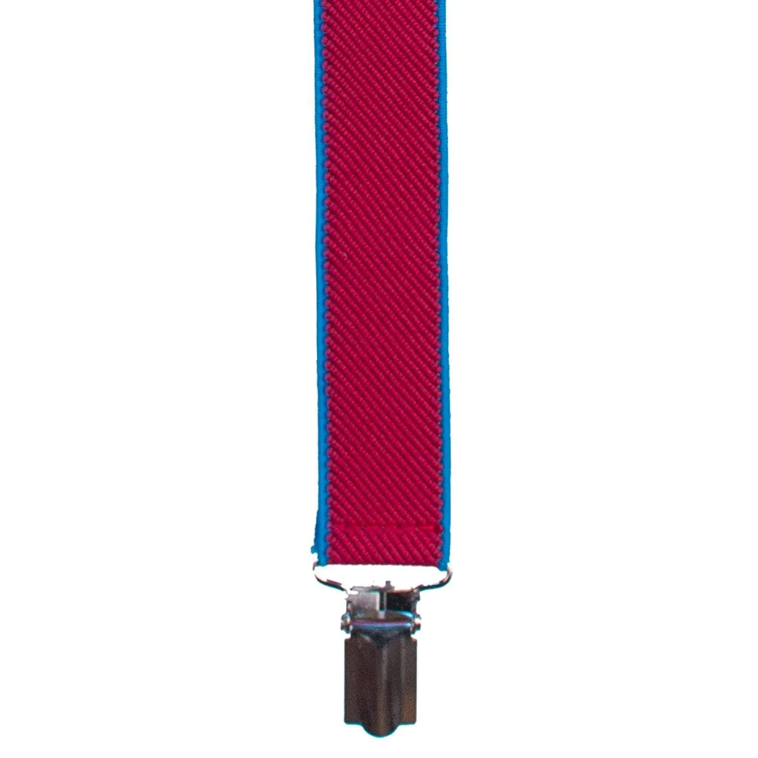 Pink-Blue Slim Suspenders