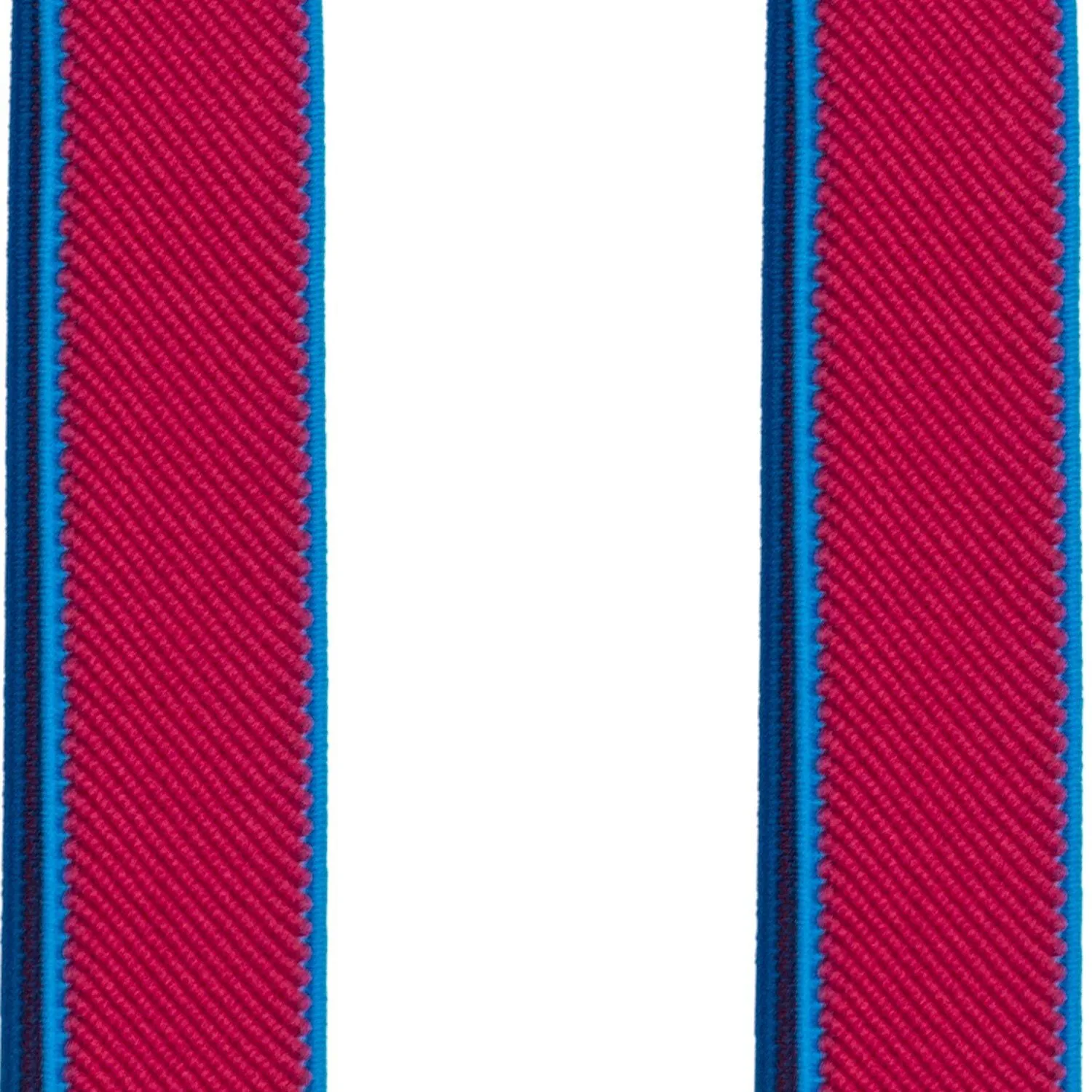 Pink-Blue Slim Suspenders