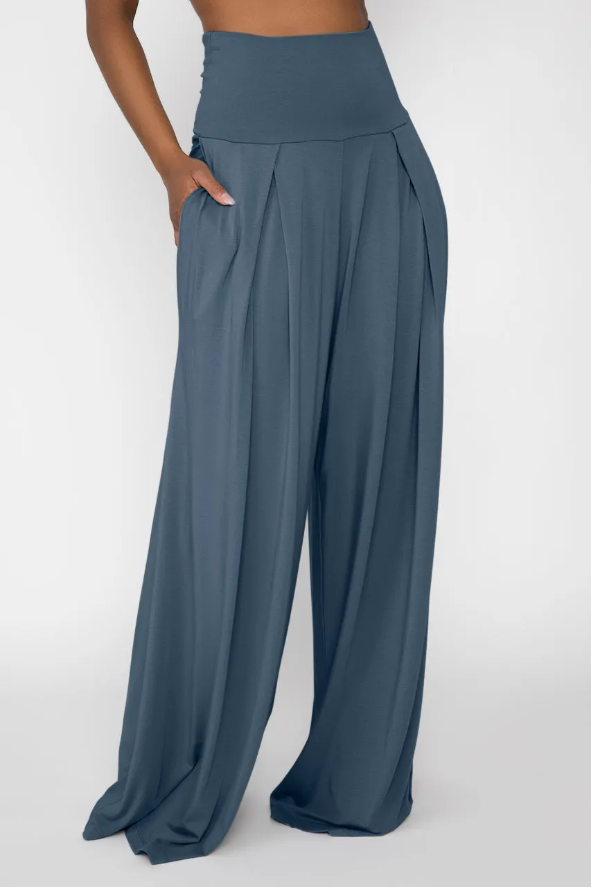 Pleated Maxi Pant