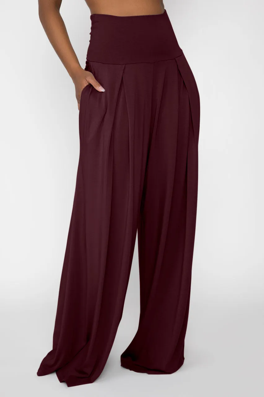 Pleated Maxi Pant