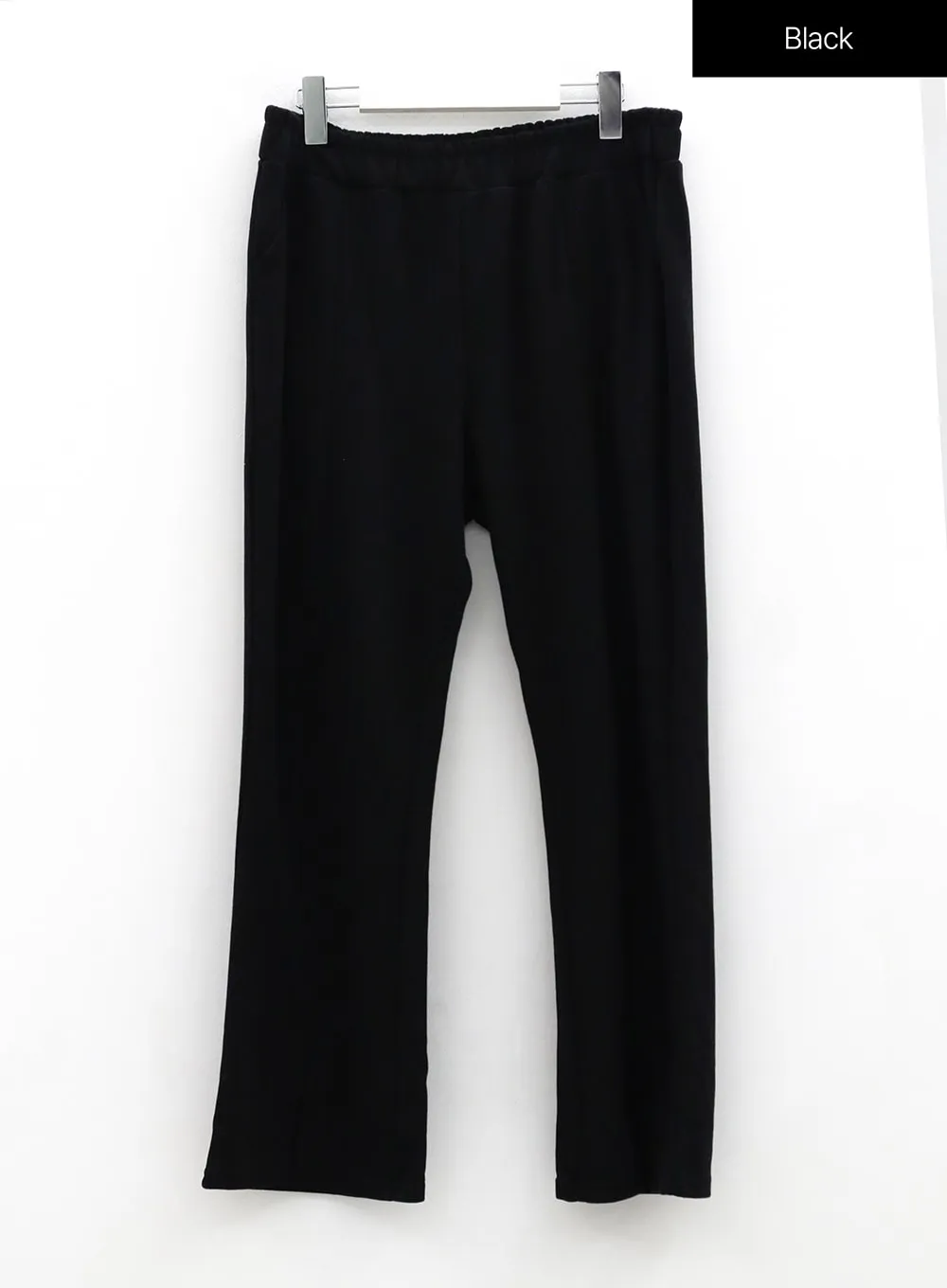 Plus Cotton Bending Bootcut Pants IS05