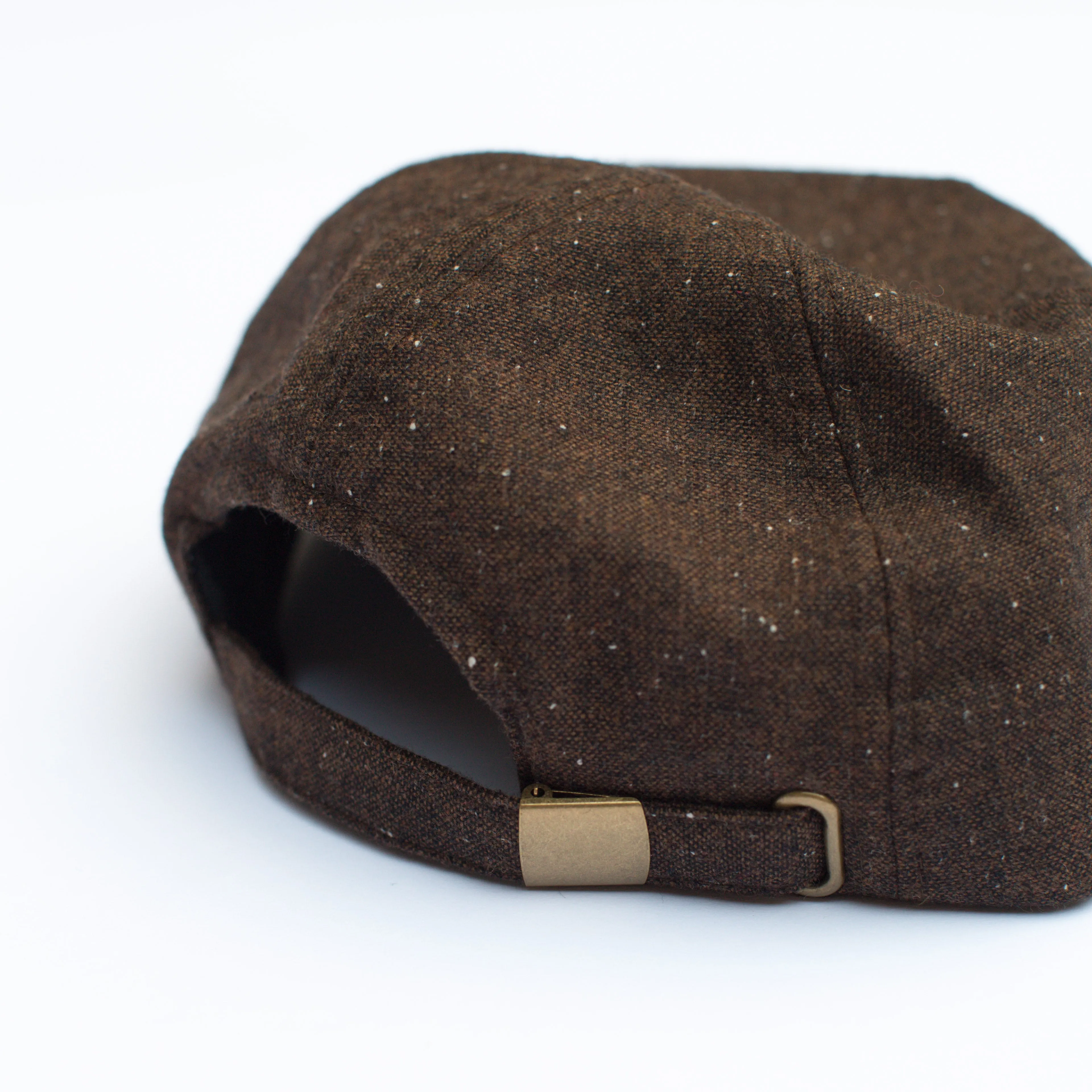 REEL BALL CAP - BROWN WOOL