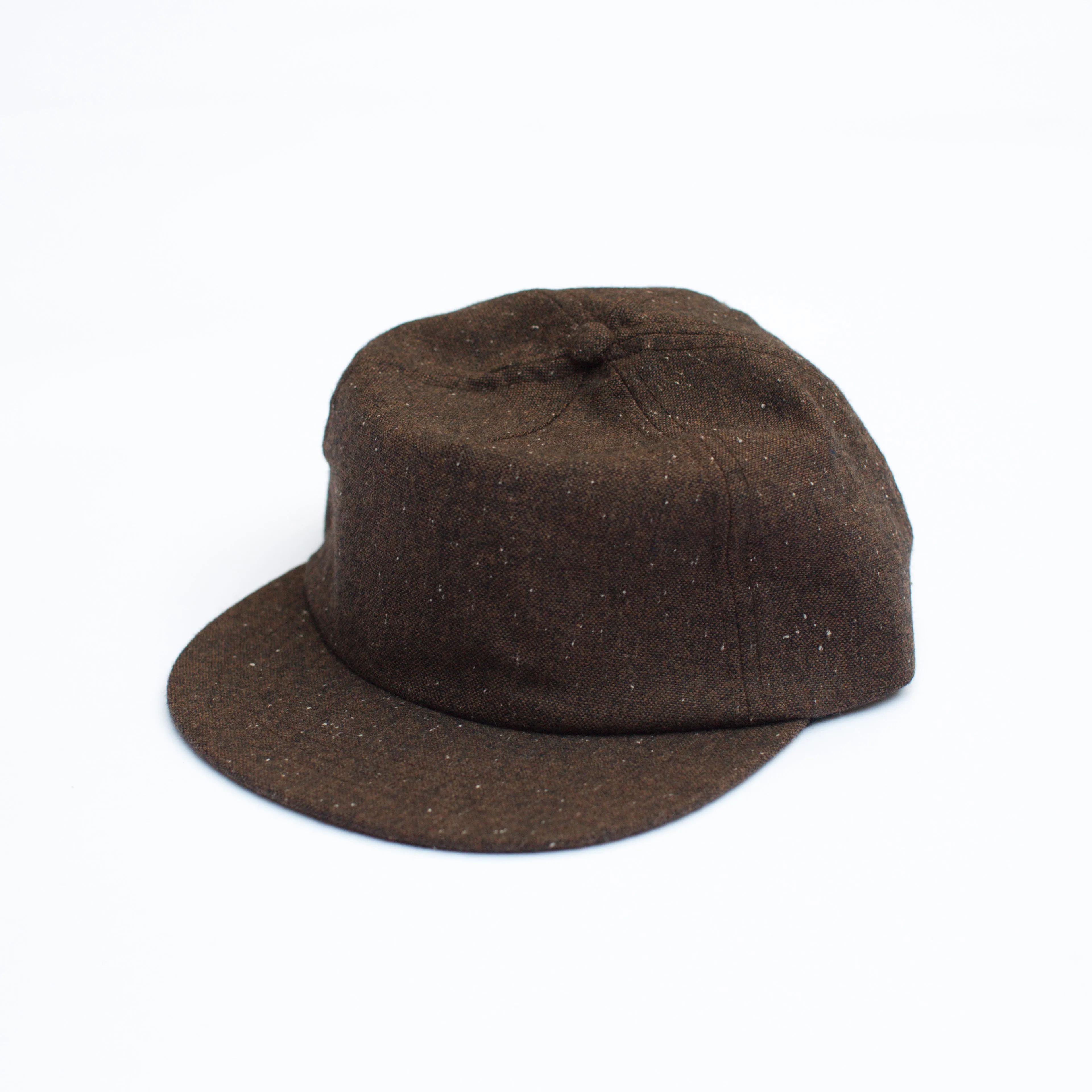 REEL BALL CAP - BROWN WOOL