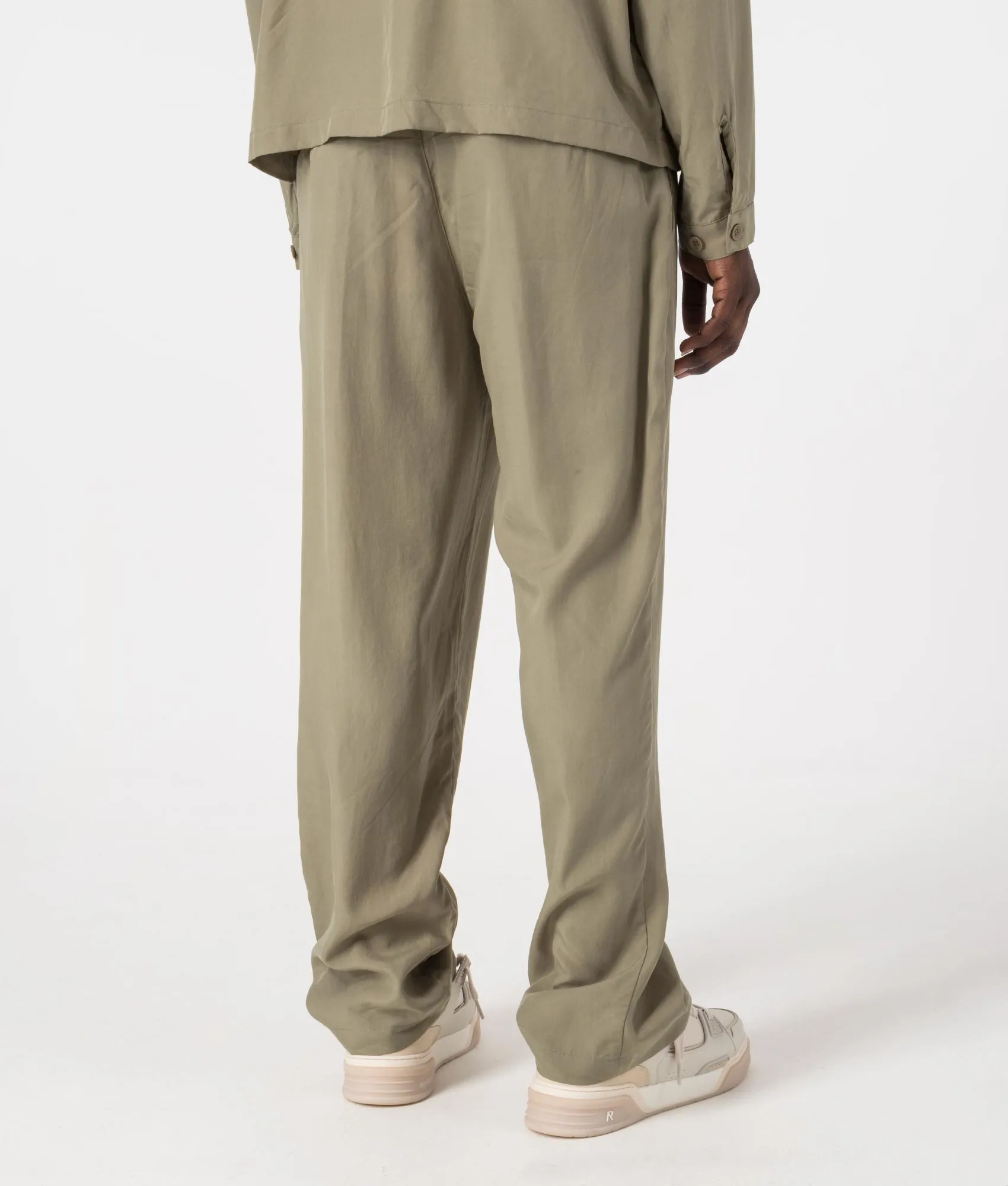 Relaxed Fit Tencel Trousers