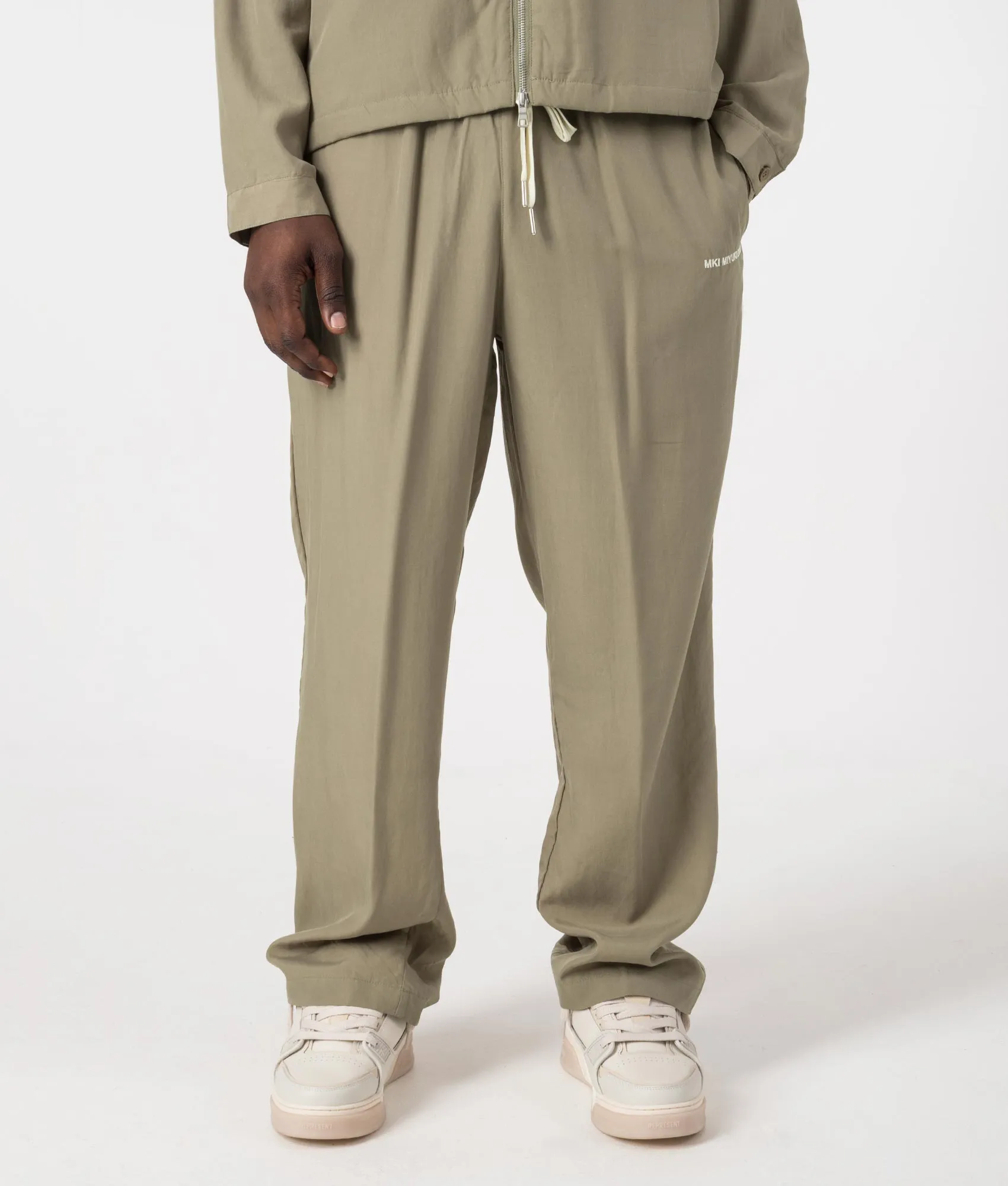 Relaxed Fit Tencel Trousers