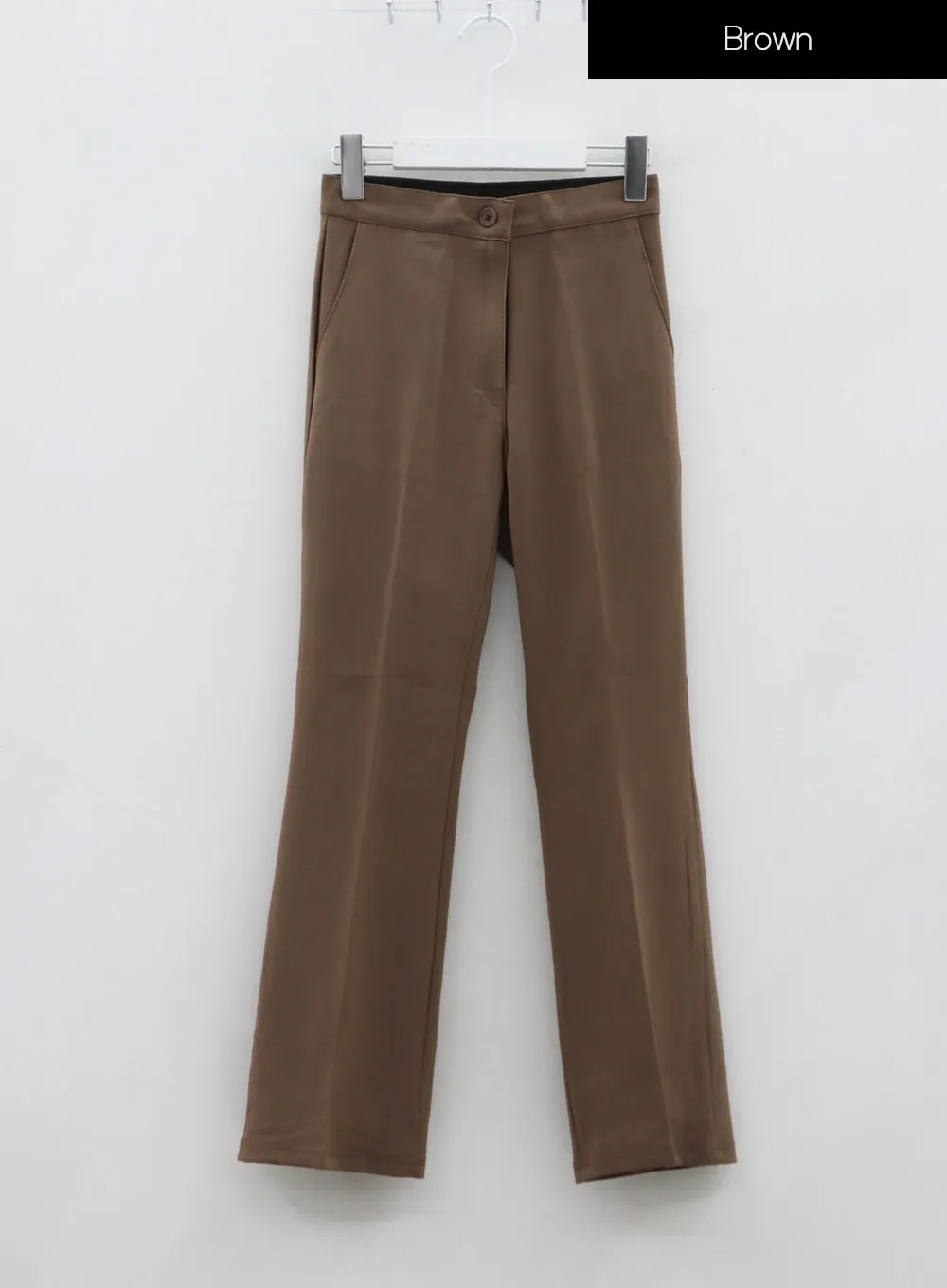 Semi Bootcut Tailored Pants IO07