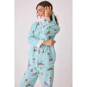 SPAW DAY FLANNEL PJ SET