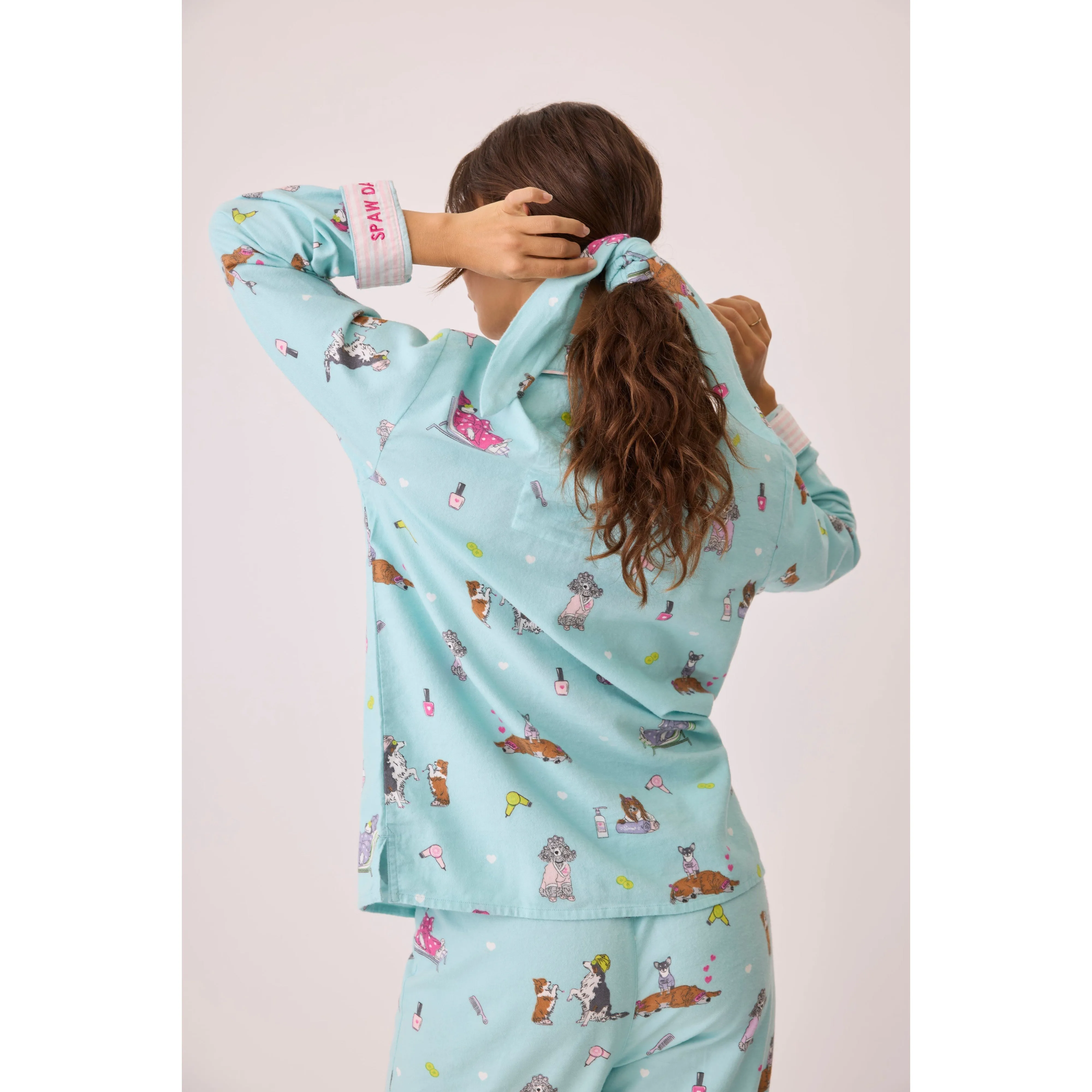 SPAW DAY FLANNEL PJ SET