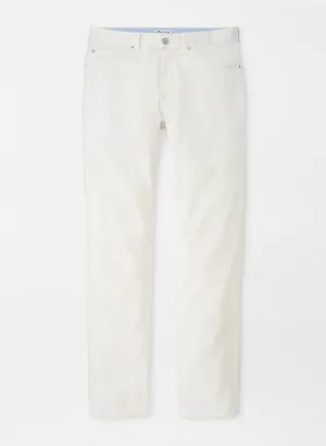 ULTIMATE SATEEN FIVE POCKET PANT - IVORY