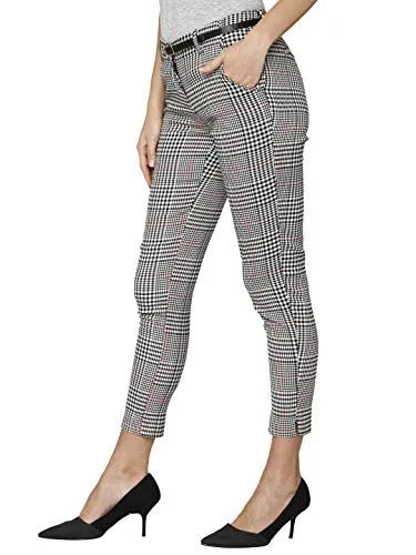 Vero Moda Women's Slim Pants (2041868001_Black_X-Small)